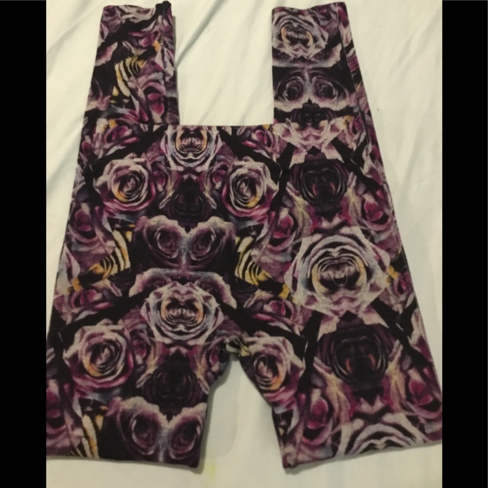Flower leggings